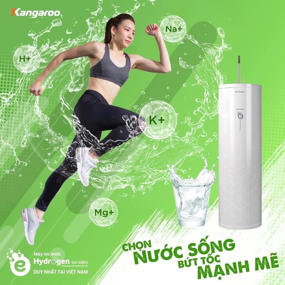 Kangaroo Hydrogen KG100EO giàu kiềm tốt cho sức khoẻ