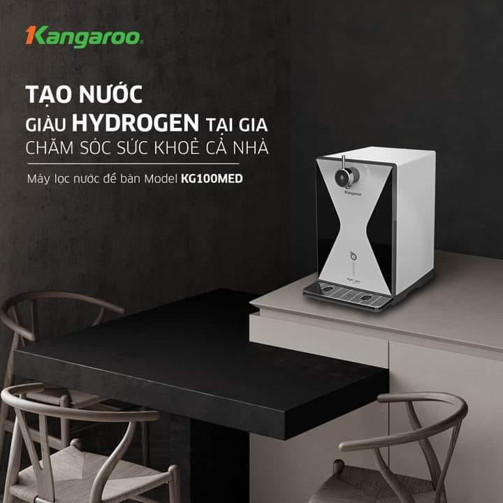 Hình ảnh máy lọc nước Hydrogen Kangaroo Ion Kiềm KG100MED