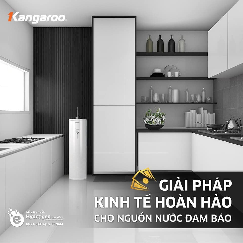 Hình thực tế máy lọc nước Kangaroo KG100EO